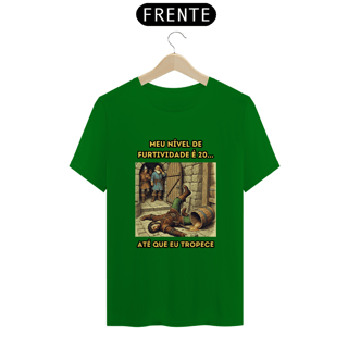 Nome do produto T-Shirt Classic RPG cômica