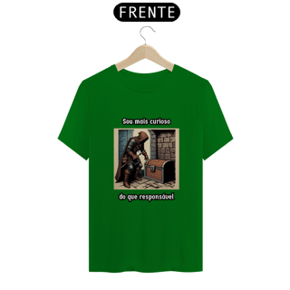 Nome do produto T-Shirt Classic RPG cômica