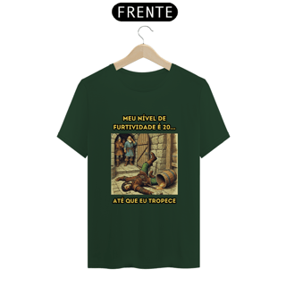 Nome do produto T-Shirt Classic RPG cômica