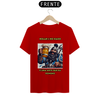Nome do produto T-Shirt Classic RPG cômica