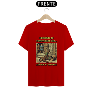 Nome do produto T-Shirt Classic RPG cômica