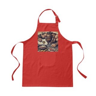 Nome do produto Avental RPG Bárbaro let him cook!