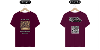 Nome do produto T-Shirt Classic RPG cômica Dado Viciado