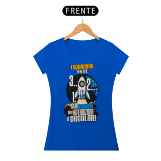 Nome do produto Camiseta Esquadrão baby look - Foguete