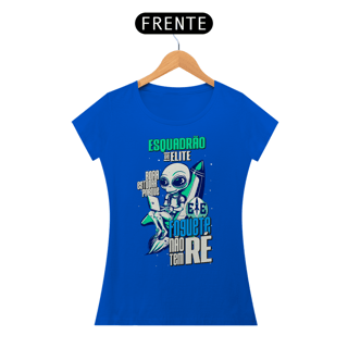 Nome do produto Camiseta Esquadrão baby look - ETlite