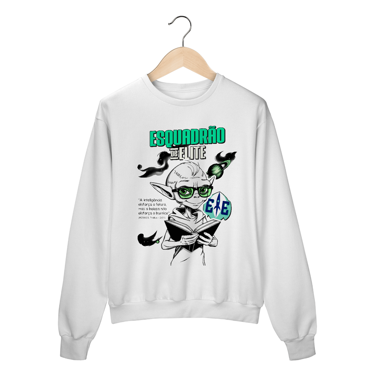 Nome do produto: Moletom Esquadrão - ETligente
