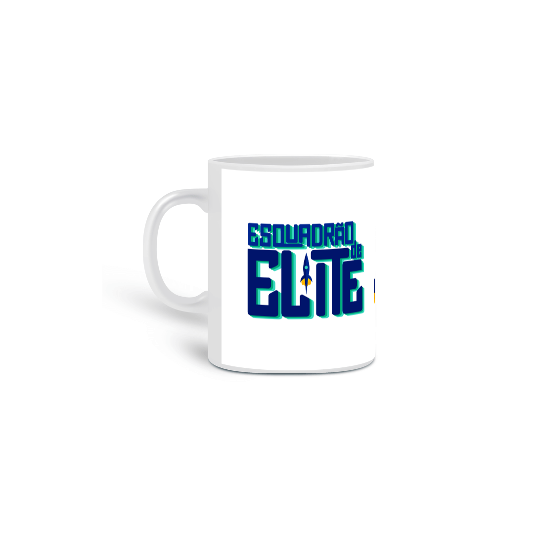 Nome do produto: Caneca Esquadrão de Elite - Branca