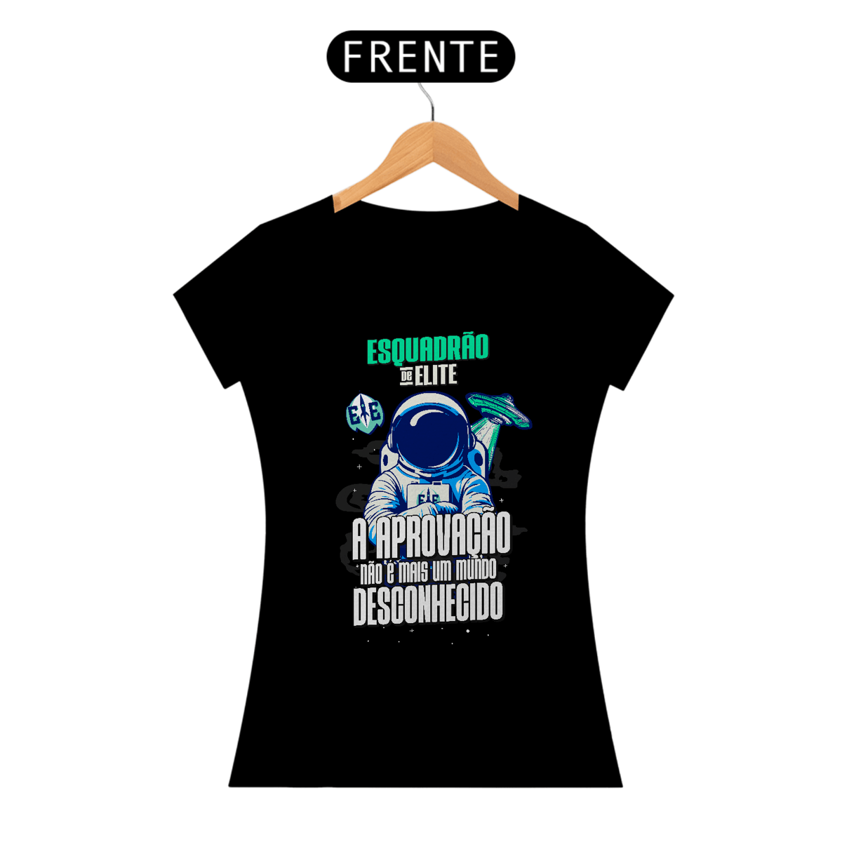 Nome do produto: Camiseta Esquadrão baby look - Astronauta
