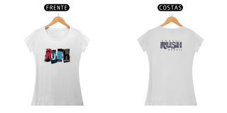Nome do produto Camisa Rush Rasgado - Feminino