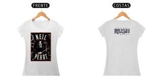 Nome do produto Camisa RUSH Neil Peart 70 - Feminino