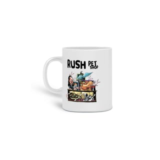 Nome do produto Caneca Geddy Lee - Rush Pet Shop