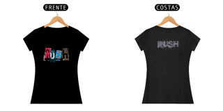 Nome do produto Camisa Rush Rasgado - Feminino