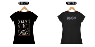 Nome do produto Camisa RUSH Neil Peart 70 - Feminino