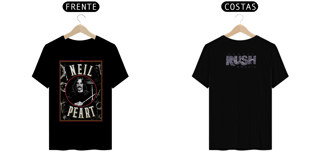 Nome do produto Camisa RUSH Neil Peart 70 - Adulto