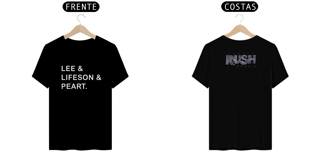 Nome do produto Integrantes do Rush - Masculino