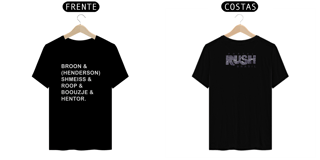 Nome do produto Camisa &&& - Produtores do Rush