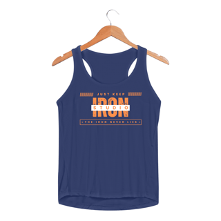 Nome do produto Camiseta Dry Regata Feminina Iron