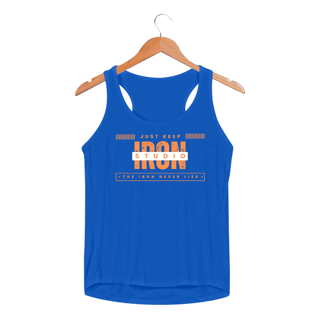 Nome do produto Camiseta Dry Regata Feminina Iron