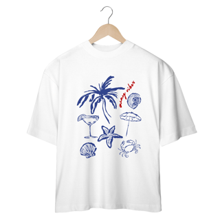 Nome do produto Camiseta Over Vacay