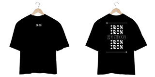Nome do produto Camiseta Oversized Iron