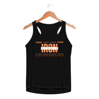 Nome do produto Camiseta Dry Regata Feminina Iron