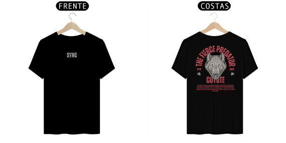 Camiseta Algodão Sync Coiote