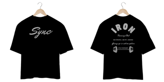 Nome do produto Camiseta Over Sync