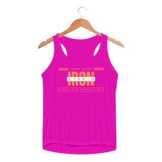 Nome do produto Camiseta Dry Regata Feminina Iron