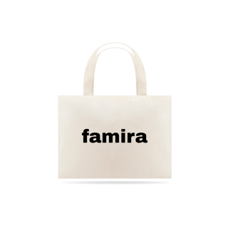 Nome do produto Ecobag Famira