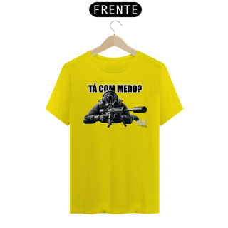 Nome do produto Camisa com skin | Tá Com Medo? | Unissex