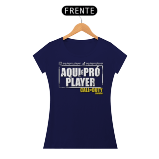 Nome do produto Camisa Feminina Baby Long Tradicional | Aqui é Pró Player