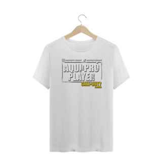 Nome do produto Camisa T-shirt Plus Size | Aqui é Pró Player | Unissex