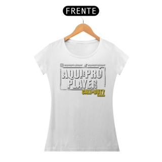 Nome do produto Camisa Feminina Baby Long Tradicional | Aqui é Pró Player