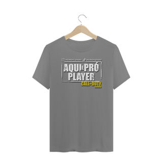 Nome do produto Camisa T-shirt Plus Size | Aqui é Pró Player | Unissex