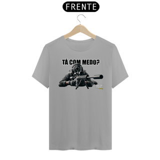 Nome do produto Camisa com skin | Tá Com Medo? | Unissex