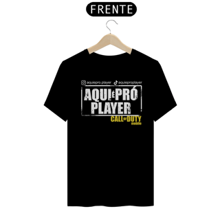 Camisa T-shirt Tradicional | Aqui é Pró Player | Unissex