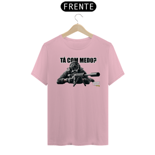 Nome do produto Camisa com skin | Tá Com Medo? | Unissex
