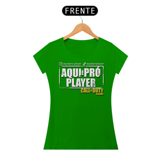 Nome do produto Camisa Feminina Baby Long Tradicional | Aqui é Pró Player