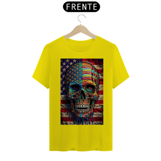 Nome do produto Camiseta T-Shirt Quality American Caveira