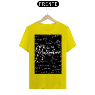 Nome do produto Camiseta T-shirt Quality Matemática 