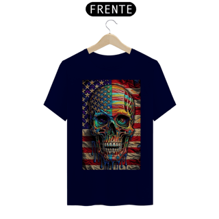 Nome do produto Camiseta T-Shirt Quality American Caveira