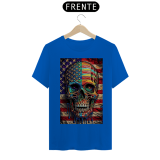 Nome do produto Camiseta T-Shirt Quality American Caveira