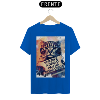 Nome do produto Camiseta T-Shirt Quality Surtei Cat x Dona Chica