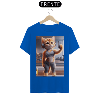 Nome do produto Camiseta T-Shirt Quality Gata Academia