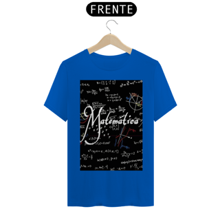 Nome do produto Camiseta T-shirt Quality Matemática 