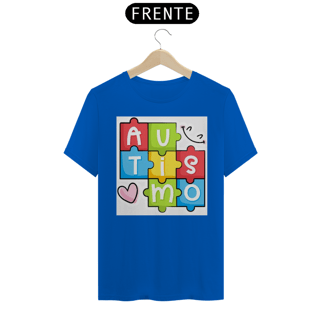 Nome do produto Camiseta T-shirt Quality Autismo