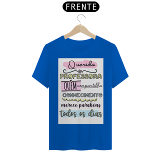 Nome do produto Camiseta T-Shirt Quality Prof.