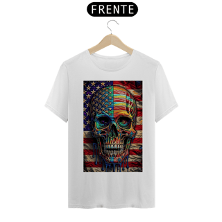 Nome do produto Camiseta T-Shirt Quality American Caveira