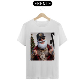 Nome do produto Camiseta T-Shirt Quality Papai Noel Dark