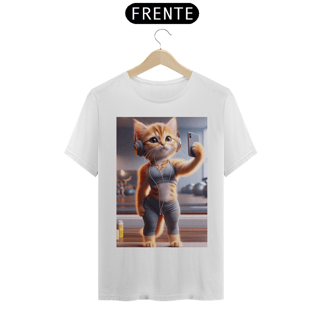 Nome do produto Camiseta T-Shirt Quality Gata Academia